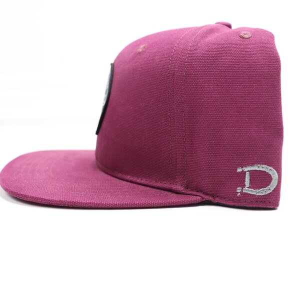 Dickies Baseball Hat Cap Adult One Size Dickies Plum Purple Men's Snapback BNWT - Picture 4 of 6